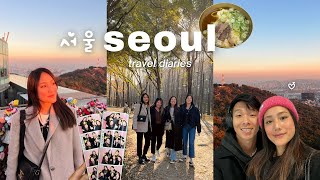 korea vlog  ep. 1 | first time in seoul, hongdae, namsan tower, shopping (what i ate + prices)