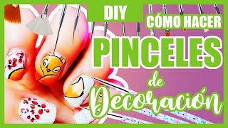 ?♻️CREA tus propios PINCELES DE DECORACIÓN en casa?️?