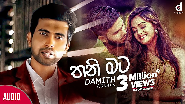 Thani Mata (තනි මට මේ තරමට රිදවා​) - Damith Asanka (Official Lyric Video)