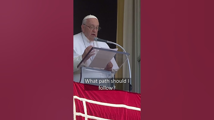 Pope Francis offers guidance for times when life gets tough