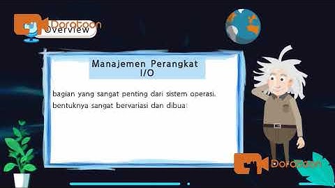 Penjelasan Singkat Manajemen Perangkat I/O