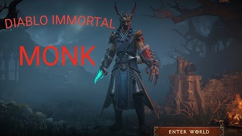 Diablo Immortal First 20 minutes of Monk Gameplay