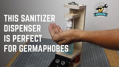 How to Make an Arduino Based Hands-Free Sanitizer Dispenser | Crafty Engineer