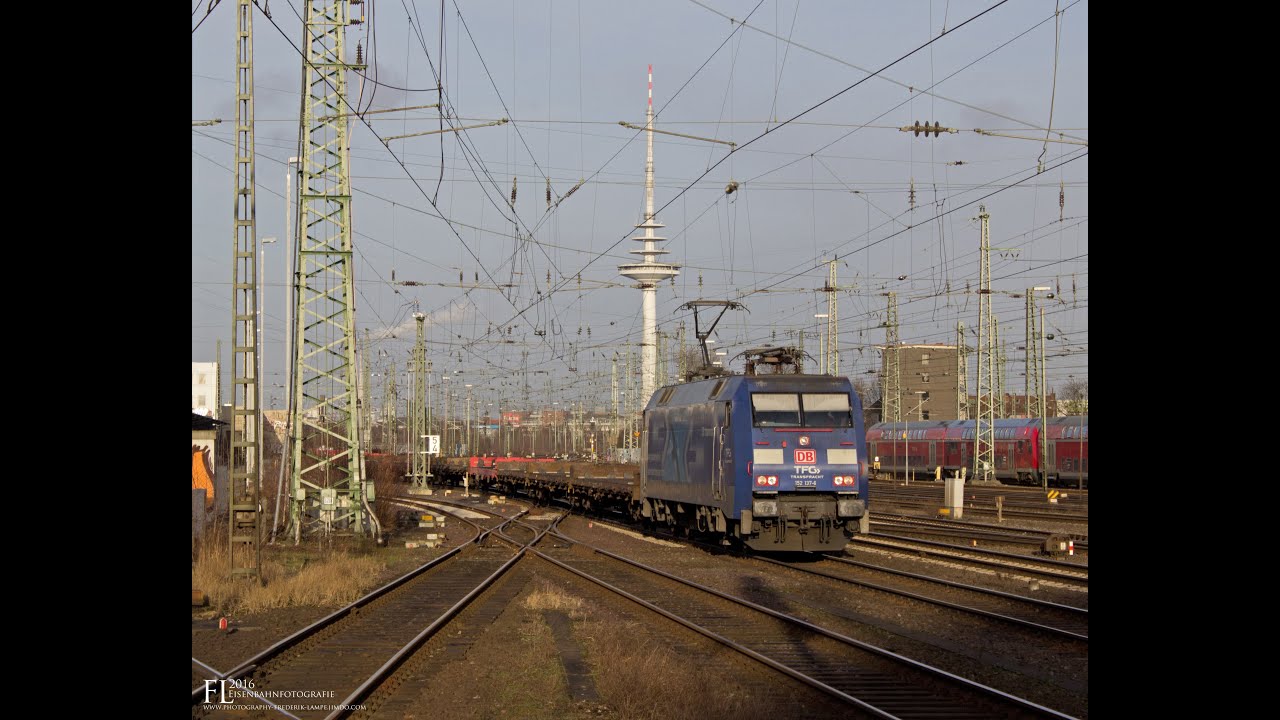 Güterzüge in Bremen Hbf [HD]