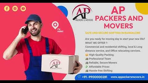 Household Shifting Company in Bangalore | #packing #video