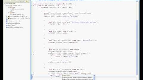Adding a GWT button with GWT Designer