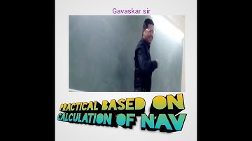 Mutual Fund- NAV Practical (Closing Units & Closing NAV)