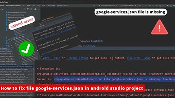 How to fix file google-services.json is missing || missing json file ko kaise fix kare in Android