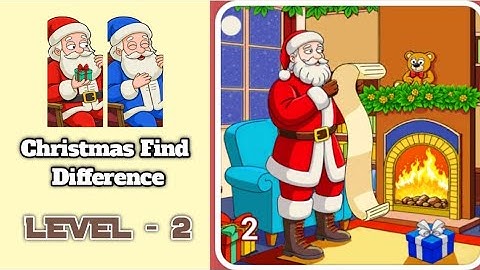Christmas Find Difference Level 2 Walkthrough Solution