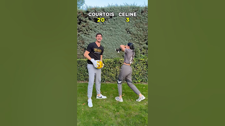 Clap or Out (vs Courtois) 🙈🧤