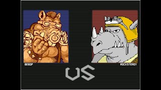 Mugen Battle 51 Bebop vs Rocksteady