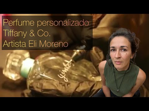 🎁🥇 Perfums personalitzats Argentina acció en esdeveniment Tiffany & Co artista Eli Moreno #perfums