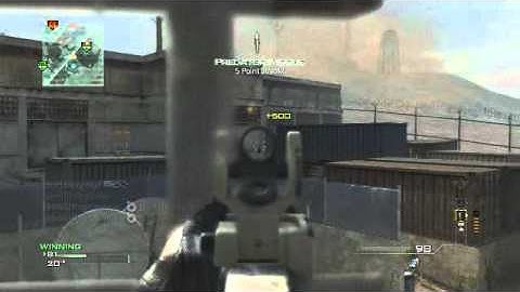 9 Man Kill Feed on MW3 Dome