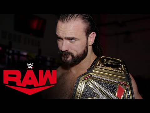 Drew McIntyre revels in win over King Corbin: Raw Exclusive, May 18, 2020