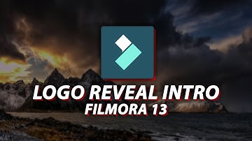 FILMORA 13 | HOW TO MAKE LOGO REVEAL INTRO ANIMATION FOR YOUTUBE IN FILMORA 13
