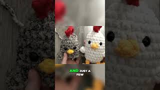 Crochet Chicken// Easy No Sew Tutorial!