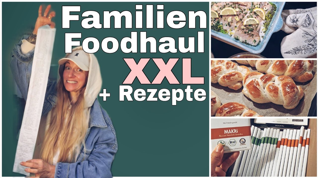 Familien Grosseinkauf, ausgewogen und GESUND einkaufen l Gesunde Rezeptideen für Kinder, Armedangels