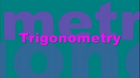 Trigonometry Lessons Part 6: Double Angle Identities