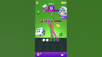 Playing Tangle Master 3D Level 9