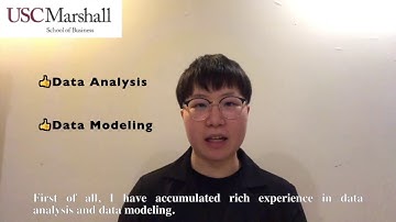 USC MS, Business Analytics Admissions Video 2020_Yilin Lu