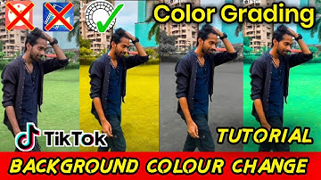 Video background colour editing | Tiktok background colour change | VSCO