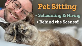 Day in the Life of a Professional Pet Sitter & Pet Business Owner! + PRO TIPS!