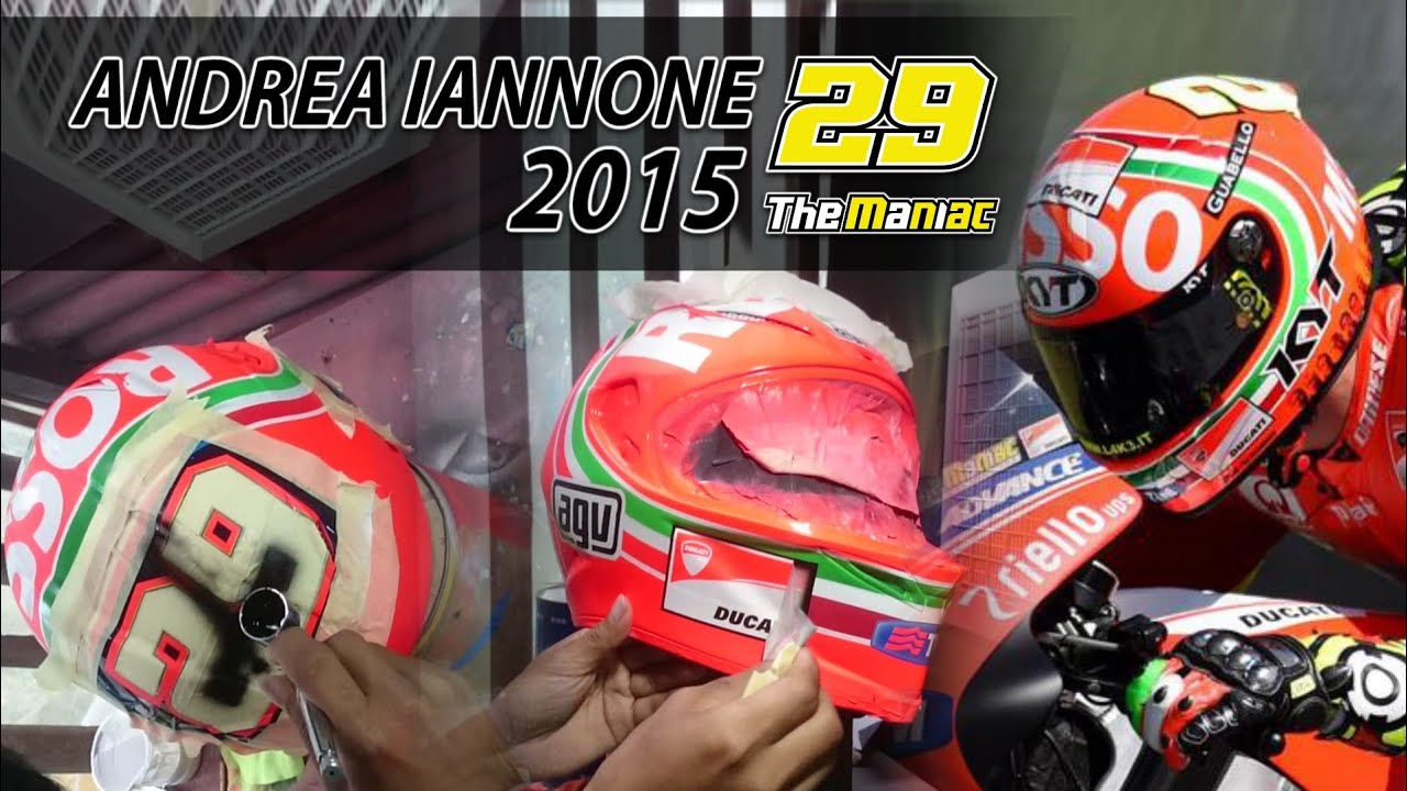 How to Paint | Andrea Iannone Helmet 