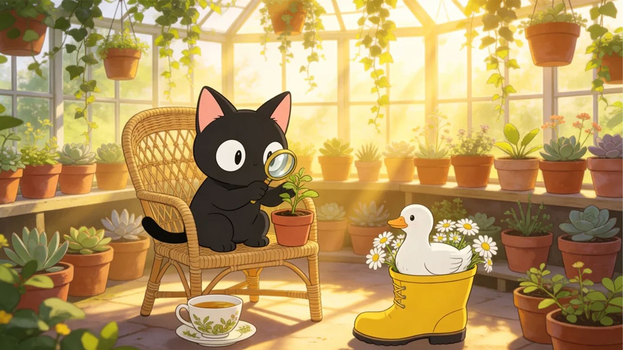 Calm thoughts for a long night. / Jazzy Lo-fi Beats for Study