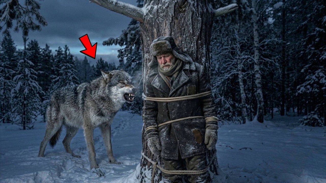 Огромный волк нашёл своего друга в тайге… Финал растрогает до слёз!