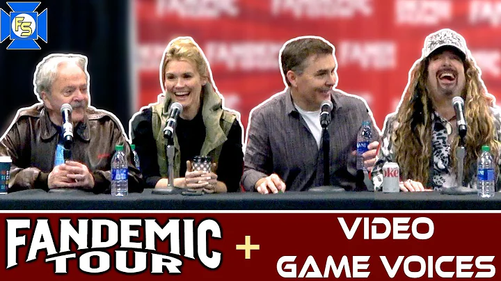 VIDEO GAME Voice Actor Panel  Fandemic Dead 2022