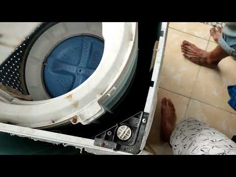 Video: Mengapa drum tergantung di mesin cuci?