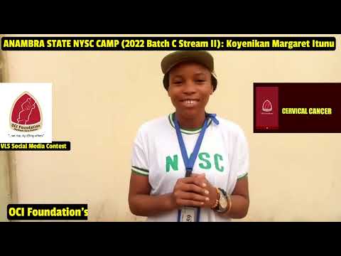 VLS 13 Anambra: Koyenikan Margaret Itunu, NYSC Corps Member 2022 Batch C Stream II; CerviBreast App
