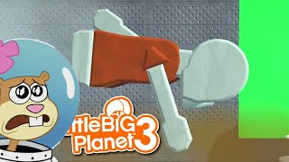 LittleBIGPlanet 3 - Squidward No Tentacles [SpongeBob Deathrun] - PS4