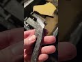 Polishing a Kiridashi with Uchigumori Stone