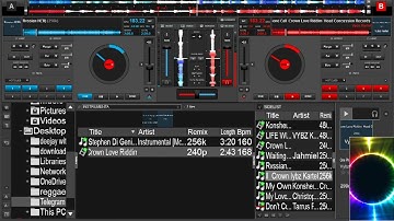 how to scratch virtual dj like acid riddim to riddin