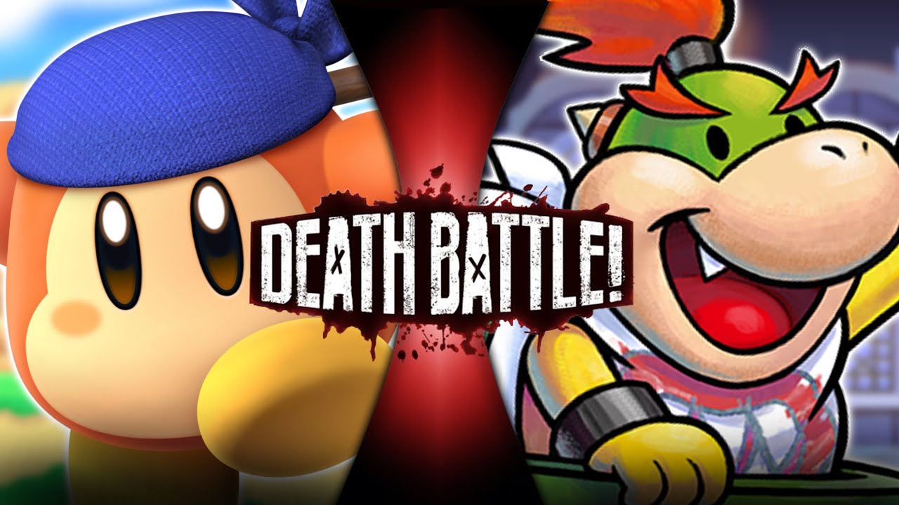 Bandana Dee Vs Bowser Jr Fan Made Death Battle Trailer (Kirby Vs Mario