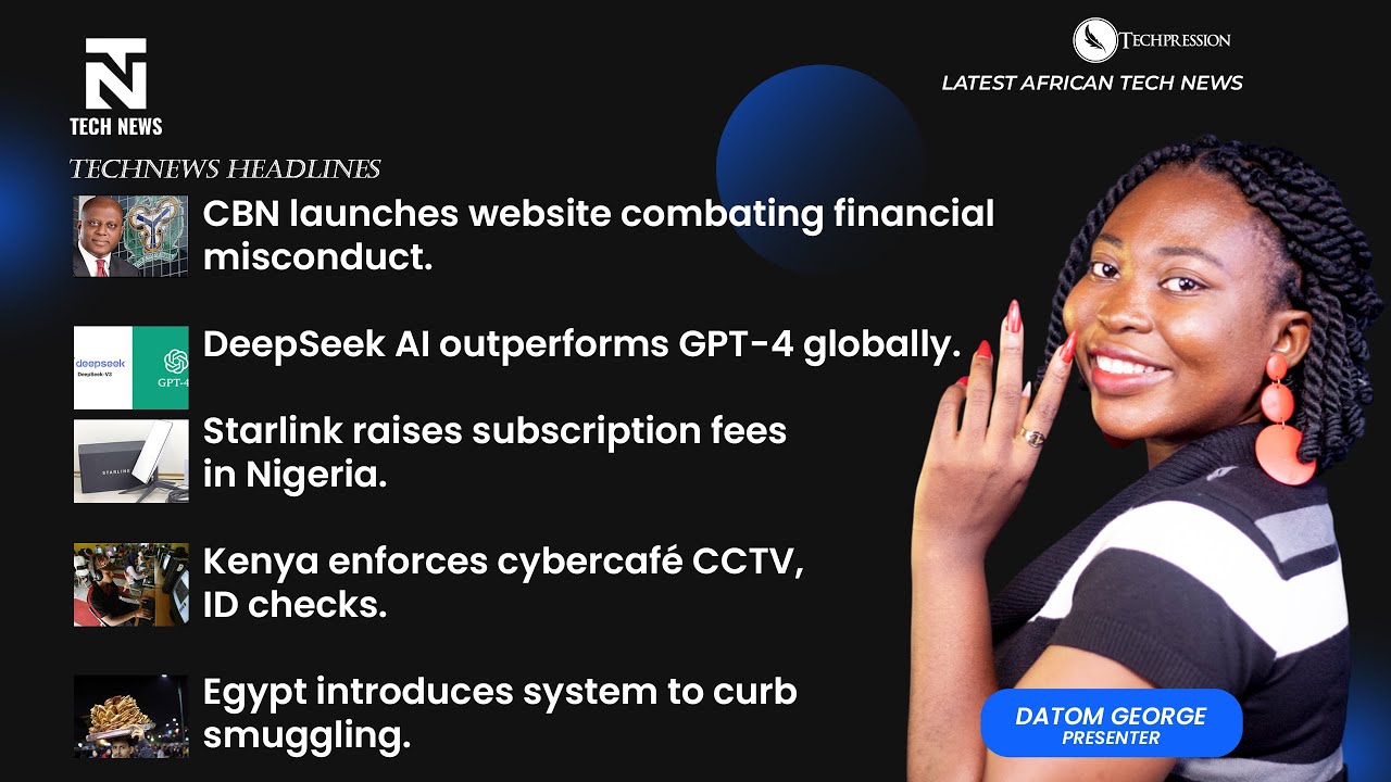DeepSeek AI outperforms GPT-4 Globally, Starlink raises subscription fees in Nigeria - TechNews