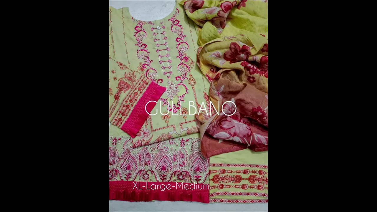 🥰🛍 New Guljee By Gullbano Ready Made Embroidered Collection. 💞💝