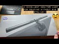 BenQ ScreenBar e-reading lamp (AR17) for monitors unboxing and setup!