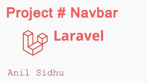 Laravel project #3 add navbar | header | list page
