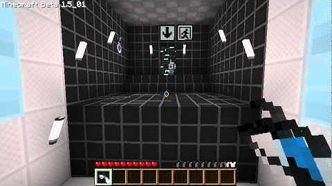 Aperture Science Minecraft WIP Preview 6