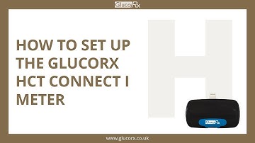 How to set up the GlucoRx Connect i Blood Glucose Meter