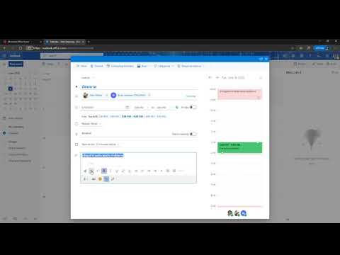 สาธิตการใช้งาน Outlook บนเวบ - ตอนที่ 2 การใช้งานปฏิทินเบื้องต้น