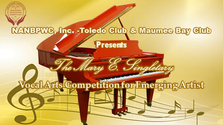 2021 Mary E. Singletary Vocal Arts Competition for...