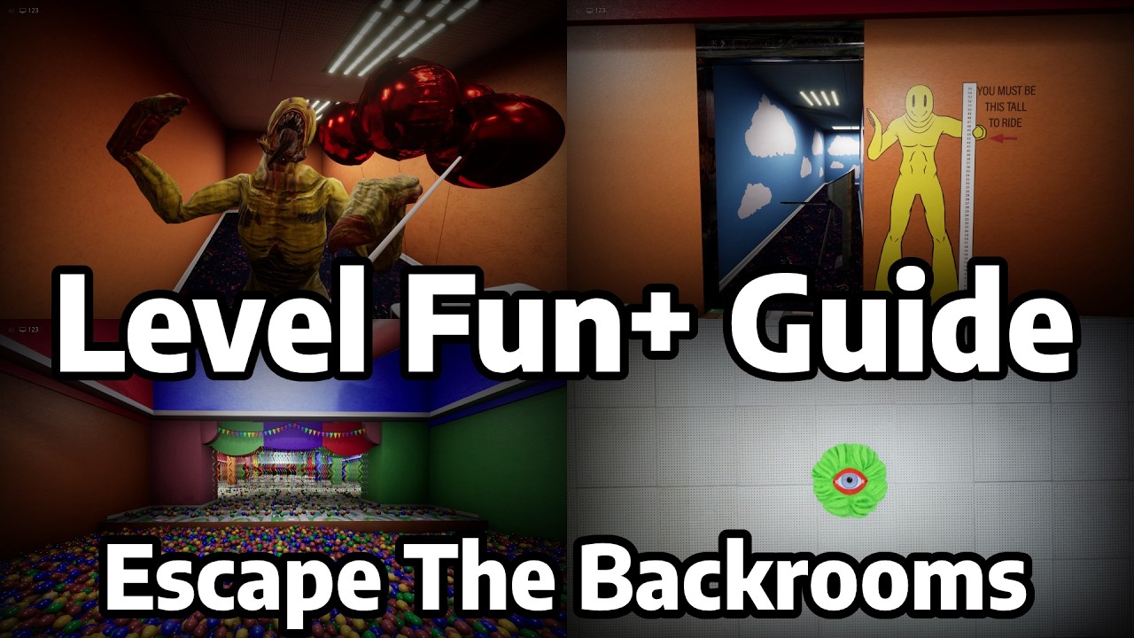 Level Fun+ Guide and Walkthrough | Escape The Backrooms - YouTube