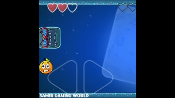 Red Ball 4 Moon Boss jump on Orange Ball