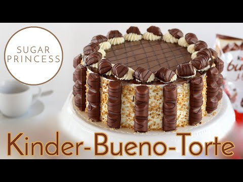 Super leckere Bueno Torte mit Bueno-Sahne und Wiener Boden | Rezept von Sugarprincess