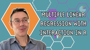 Multiple linear regression with interaction in R