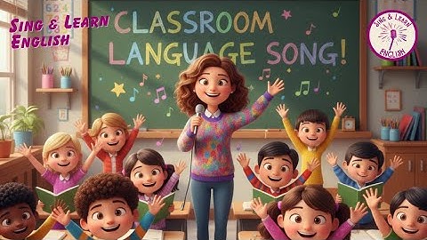 Classroom Language Song #KidsEnglish