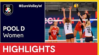 The Netherlands vs. Turkey Highlights - #EuroVolleyW